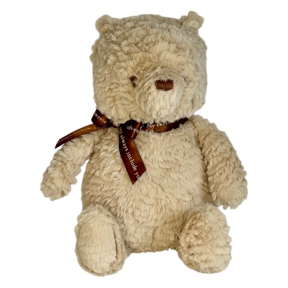 Disney Baby Classic Winnie The Pooh Plush Stuffed Animal Kids Preferred 12 Inch - Picture 1 of 9